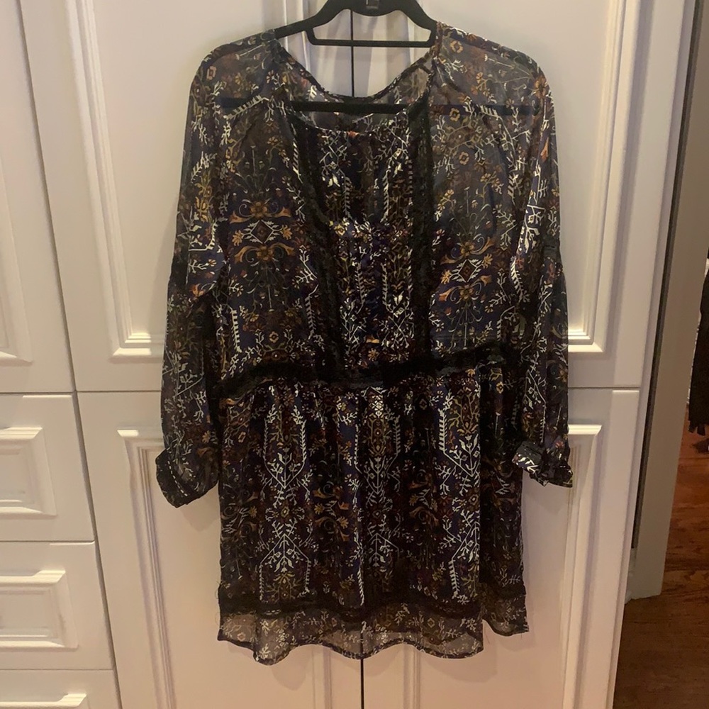Never worn! Boho midi dress